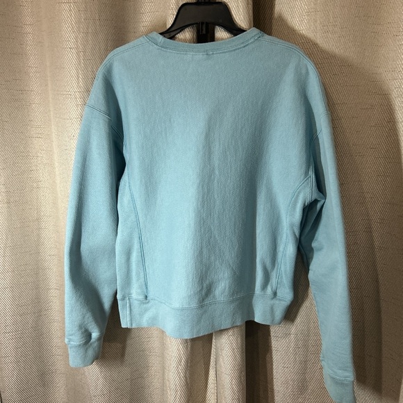 Champion Blue Women’s Size S Crewneck Sweater with Iconic Logo - Picture 3 of 7